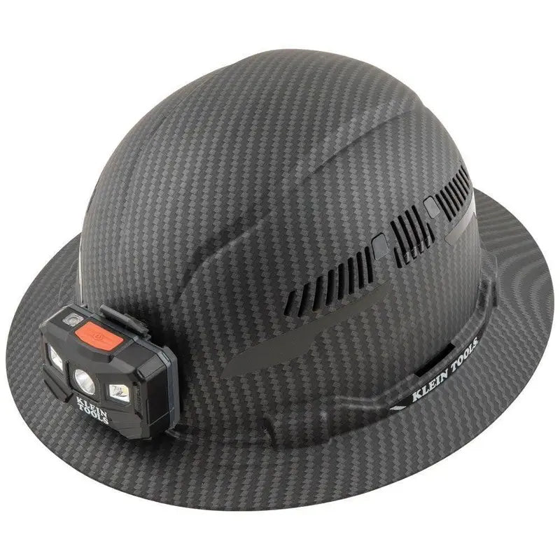Premium Vented Hard Hat Class C Safety Headgear with Karbn Brim