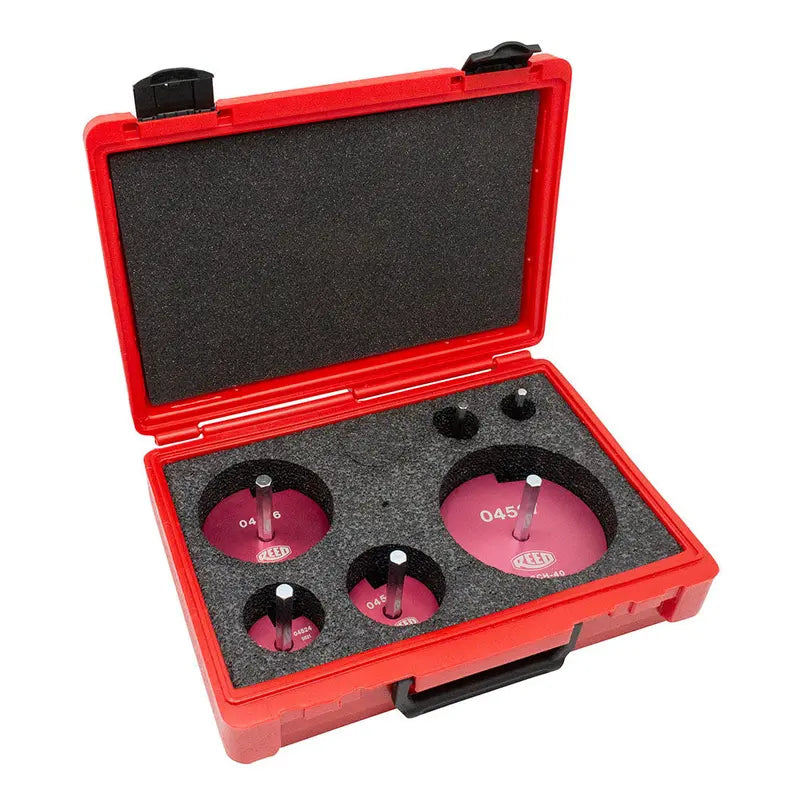 6-Piece PPR Pipe Fitting Reamer Kit with Storage Case