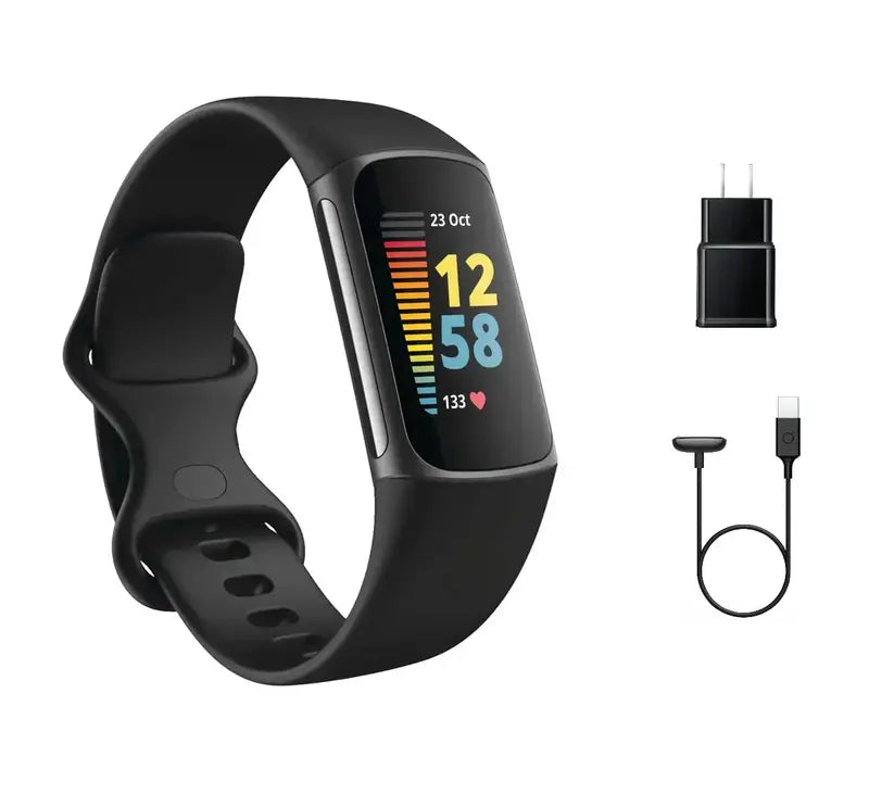 Charge 5 Fitness Tracker Advanced GPS Smartwatch with Heart Rate Monitoring & Activity Tracking