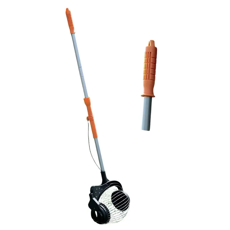1.8-Gallon Rolling Nut Picker for Acorns, Walnuts, and Other Hard-Shelled Foraged Items