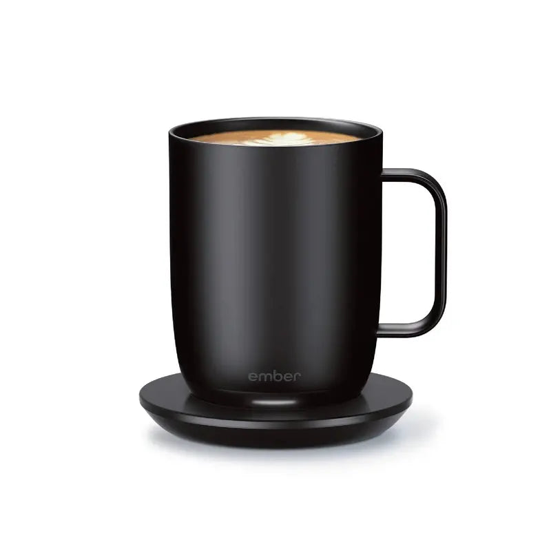 Ember Smart Temperature-Control Mug 14 oz Rechargeable Heated Beverage Container (Black)
