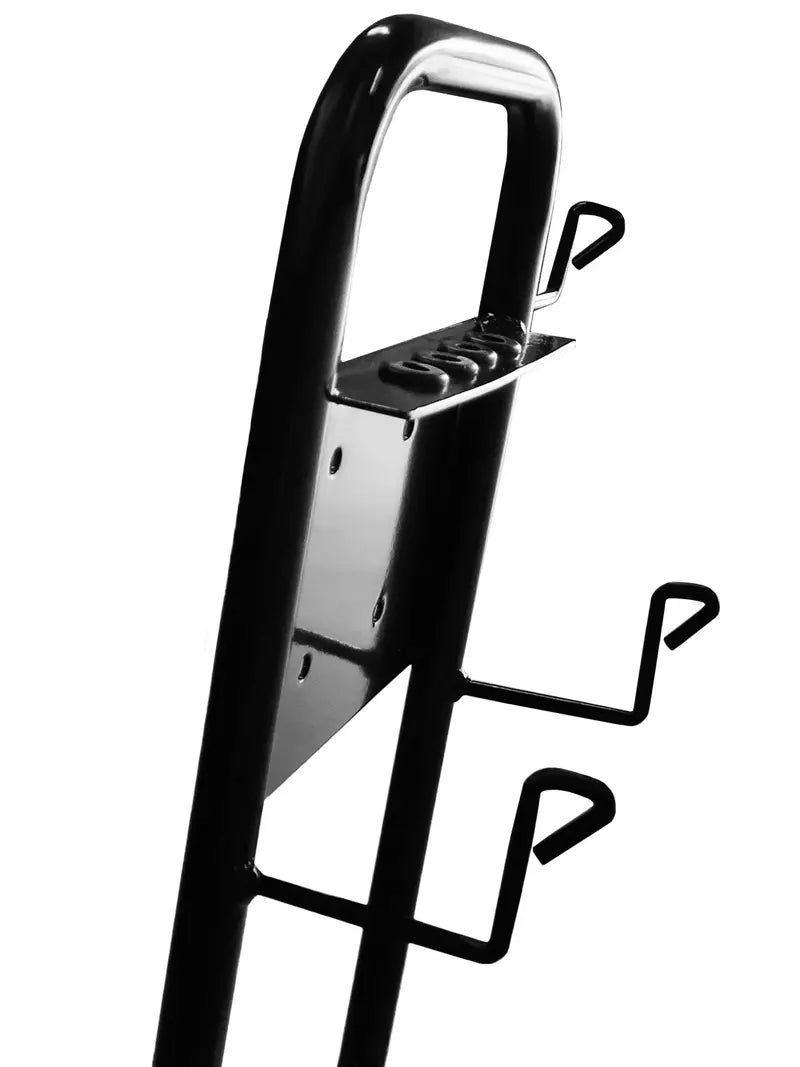 Wheeled Pressure Washer Cart Frame Heavy-Duty Push-Handle Mounting System