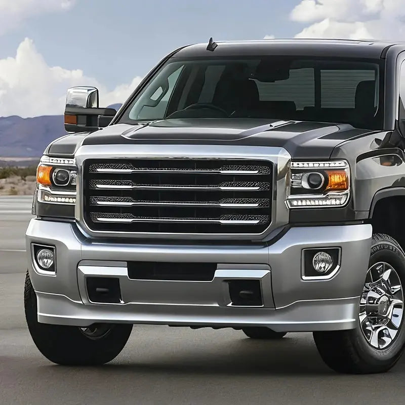 Modular Front Bumper for 20152019 GMC Sierra 2500/3500 HD No Parking Sensor Cutouts