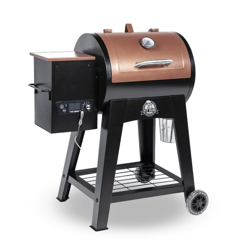 Pit Boss Lexington 540 Pellet Grill Flame Broiler Tech, Integrated Meat Probe, 540 sq in Cooking Area