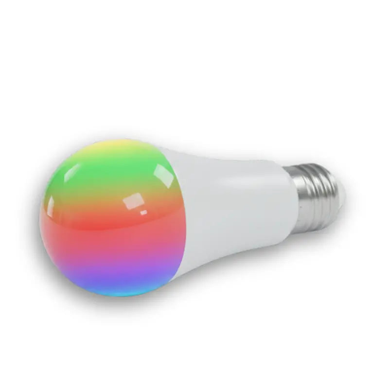 A19 Smart RGBWW LED Bulb E26 Base, WiFi + Bluetooth, 800 Lumens, 120V