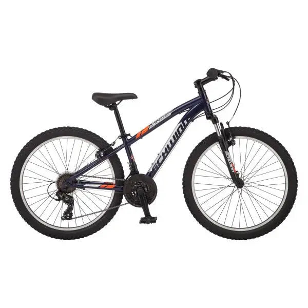 Schwinn Ranger 24-Inch Boys’ Mountain Bike Silver and Red Frame