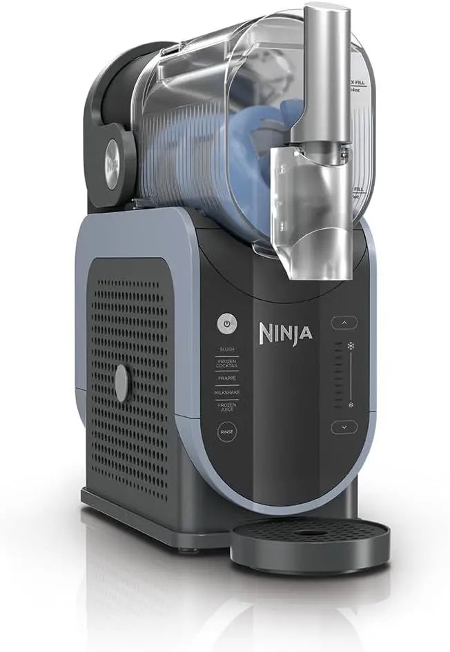 Ninja SLUSHi Professional Frozen Drink Machine 2.6L Bowl, 5 Program Options, Arctic Blue/Grey