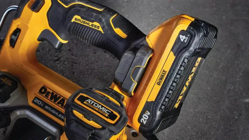 DEWALT ATOMIC 20V MAX Compact Bandsaw Brushless Cordless 1 3/4″ Kit DCS377Q1 from DEWALT