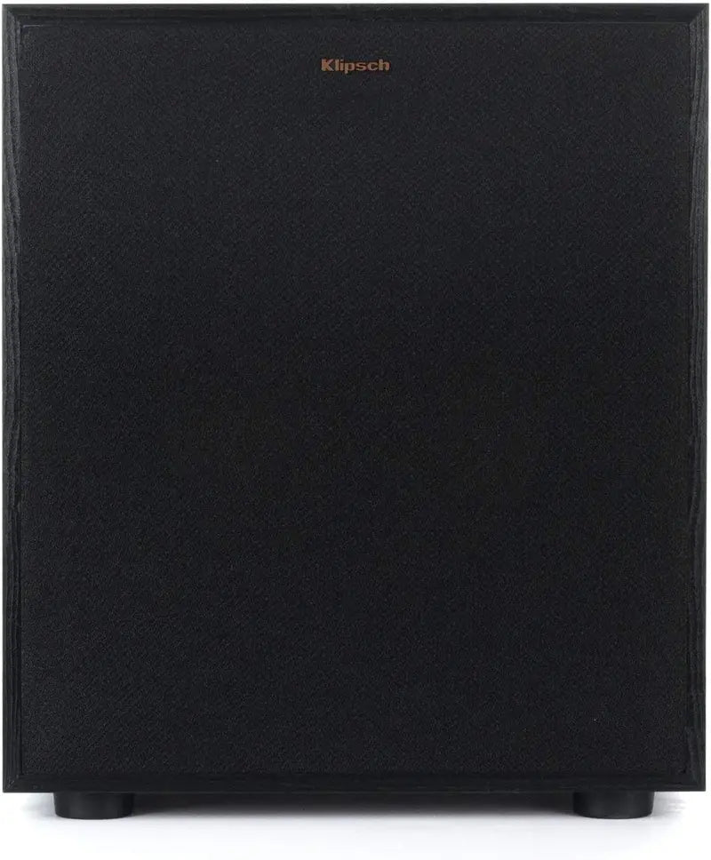 Compact Black Subwoofer High-Performance Bass Speaker for Home Audio & Multimedia Systems
