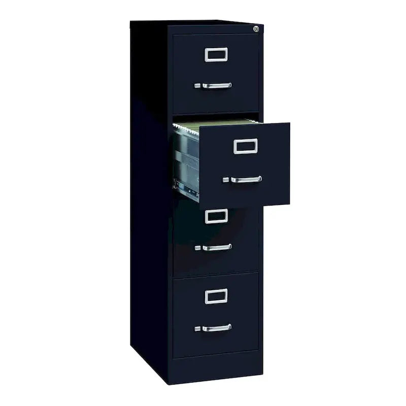 Hirsh Commercial 22D Letter-Sized Vertical File Cabinet 4-Drawer Steel Office Storage Unit