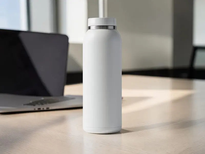Aerovyn Vacuum-Insulated Stainless Steel Water Bottle 17 oz Leakproof Flask for Active Lifestyles