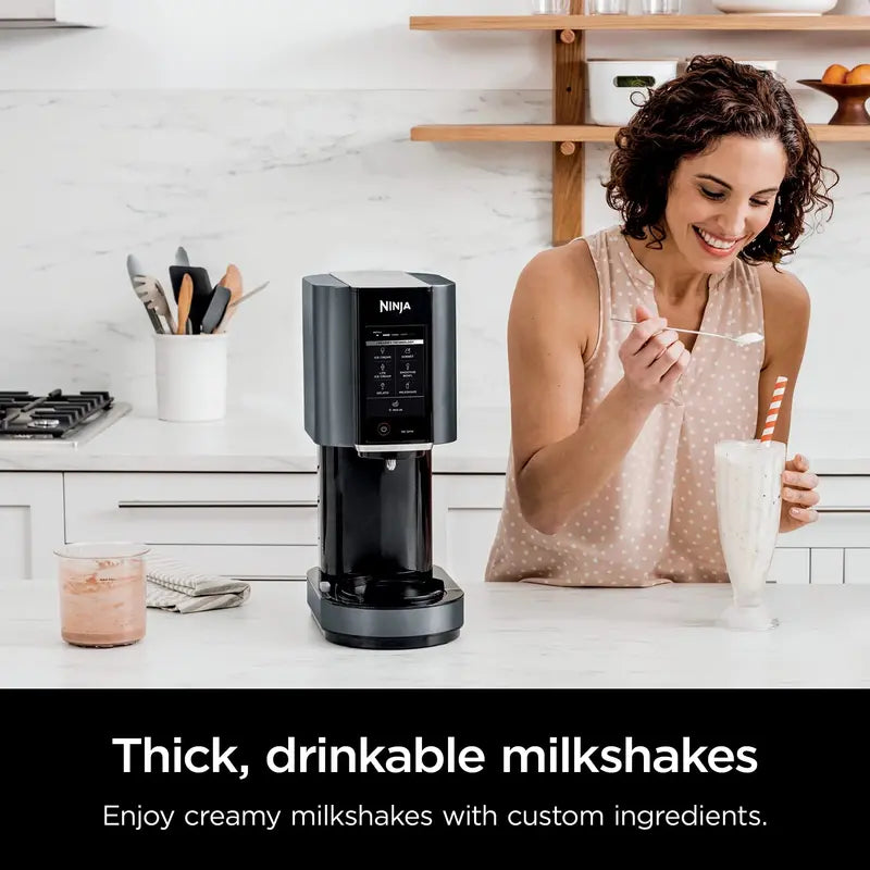Ninja CREAMi 7-in-1 Ice Cream Maker with 7 One-Touch Programs, 800W, Customizable Treats