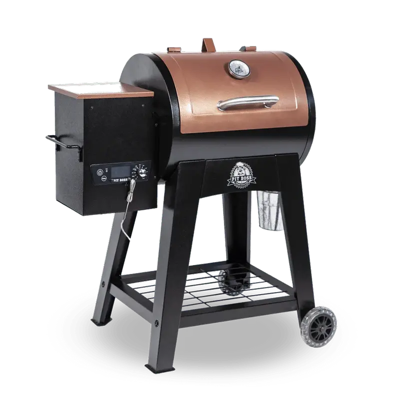 Pit Boss Lexington 540 sq in Wood Pellet Grill with Flame Broiler & Integrated Meat Probe