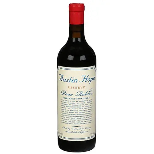 Austin Hope Reserve Cabernet Sauvignon 750 mL Limited Edition Bottle
