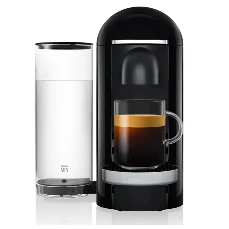 Nespresso VertuoPlus Deluxe Single-Serve Coffee & Espresso Machine Piano Black Finish