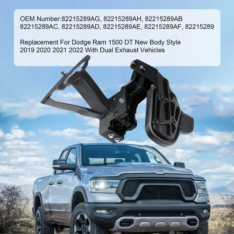 JDMSPEED Retractable Rear Bumper Step Aluminum Bed-Mounted Step for Pickup Trucks