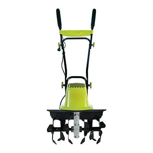16-Inch 12-Amp Electric Tiller and Cultivator for Garden Soil Preparation