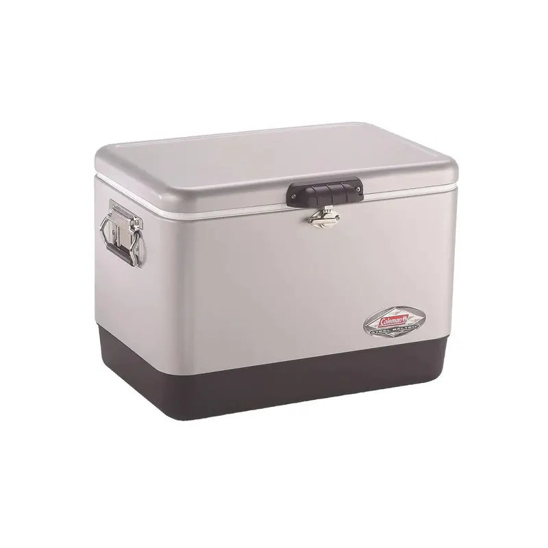 54-Quart Steel-Belted Insulated Cooler for Extended Cold Retention
