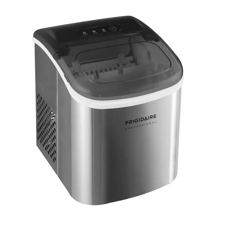 Frigidaire Professional Countertop Ice Maker Fast-Cycle Self-Cleaning Unit