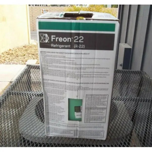 Sealed 30 lb Cylinder of R-22 Refrigerant New, Factory-Fresh HVAC Refrigerant