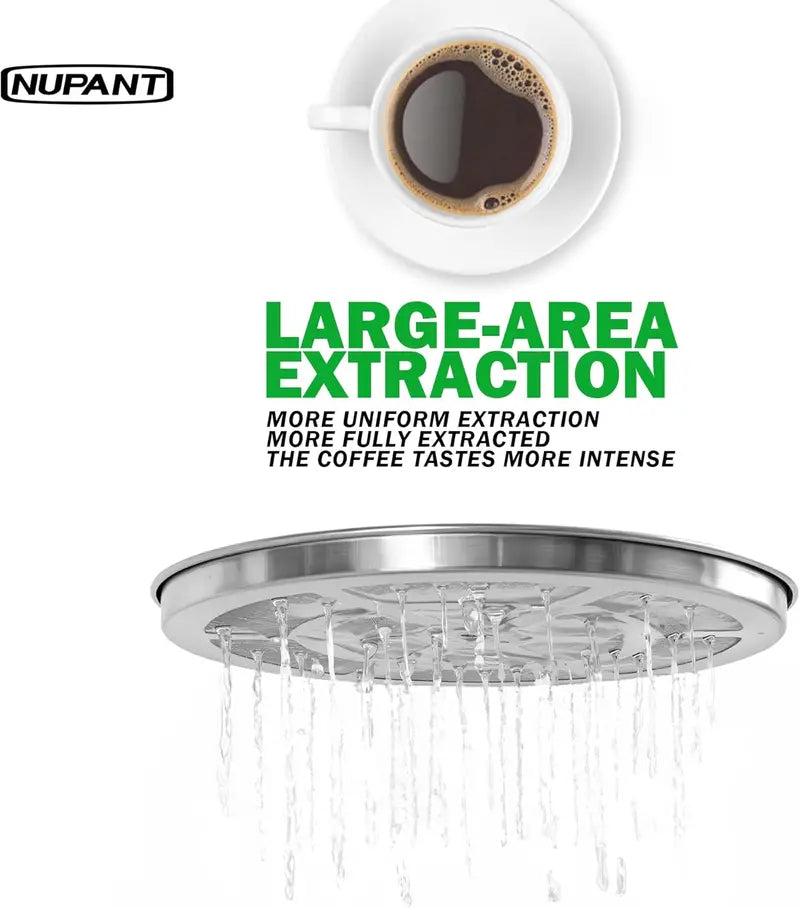 Commercial 100-Cup Stainless Steel Coffee Urn 15L Heavy-Duty 304 Grade Thermal Coffee Maker for Catering and Large Gatherings