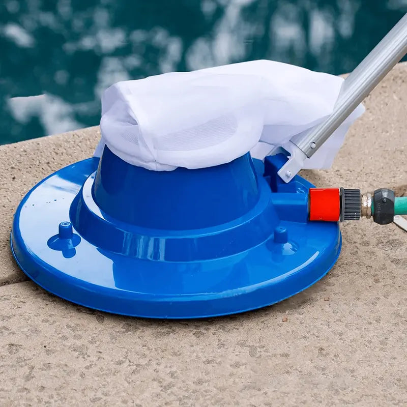 Poollux Handheld Pool Vacuum Cleaner with Suction Head & Mesh Bag Efficient Cleaning Solution