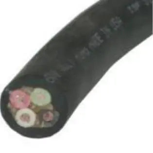 50-Foot 6-Gauge 4-Conductor SOOW Portable Power Cable Flexible, Oil-Resistant 6/4 Cord
