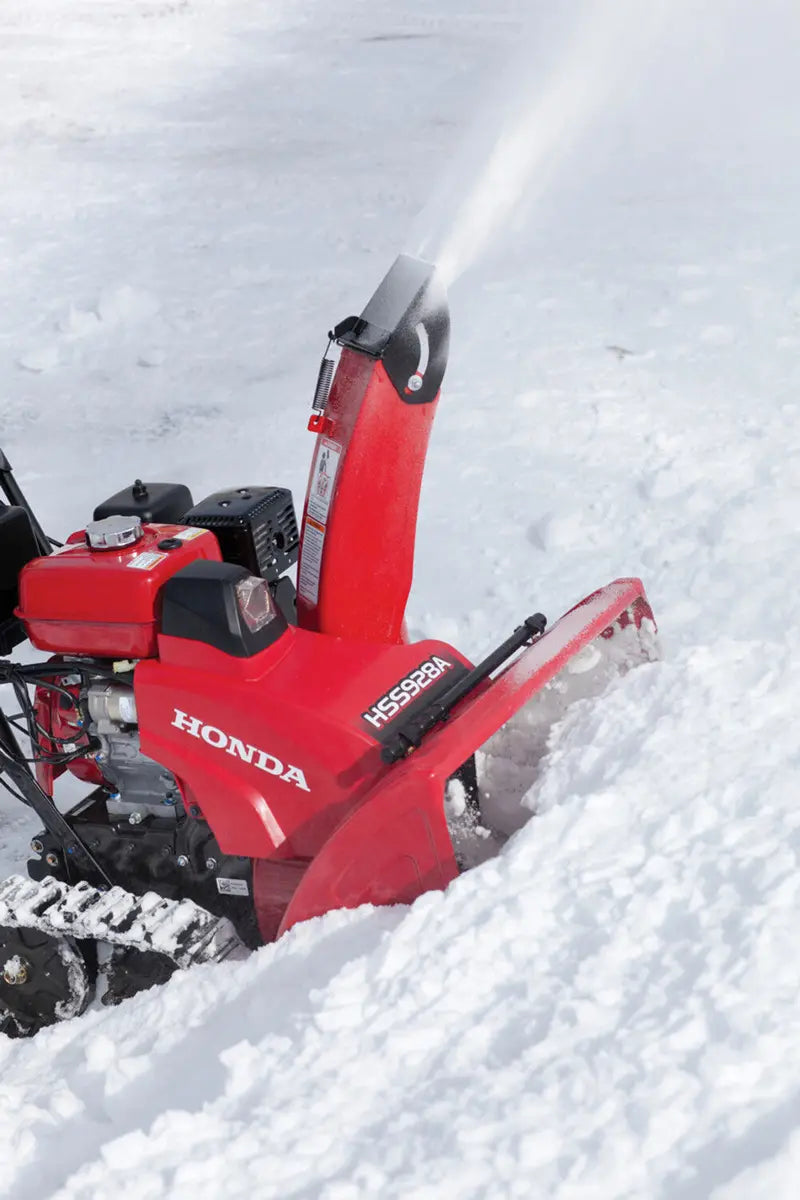 Honda 9HP 28In Two Stage Track Drive Snow Blower Electric Start HSS928AATD from Honda