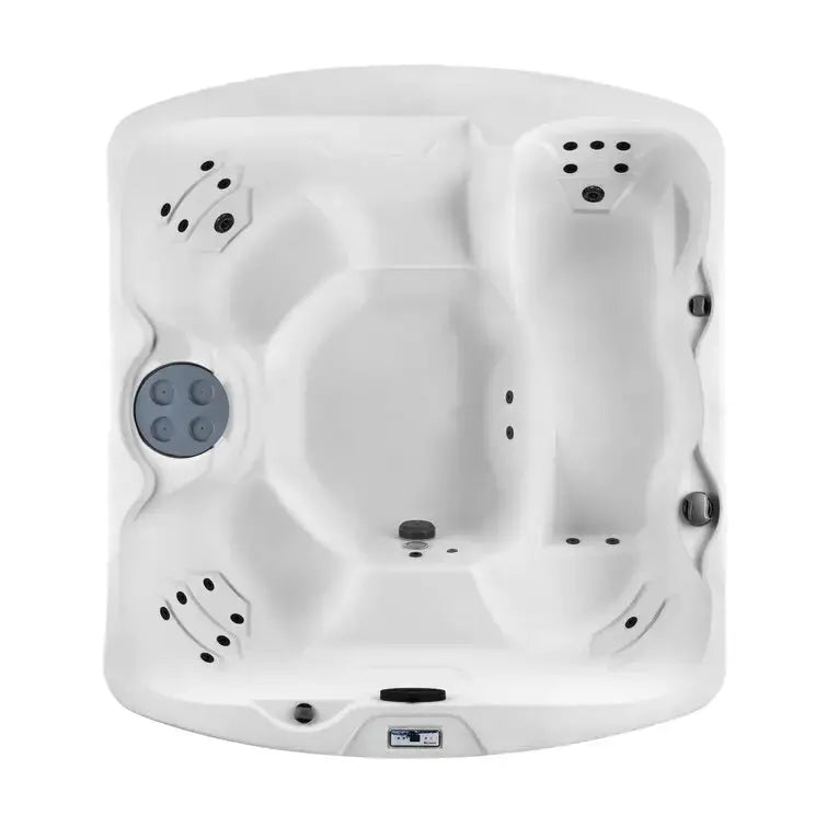 Lifesmart Plug-and-Play Hot Tub 110V Rectangular 5-Person Spa with 23 Jets & Ozonator (Espresso Finish)