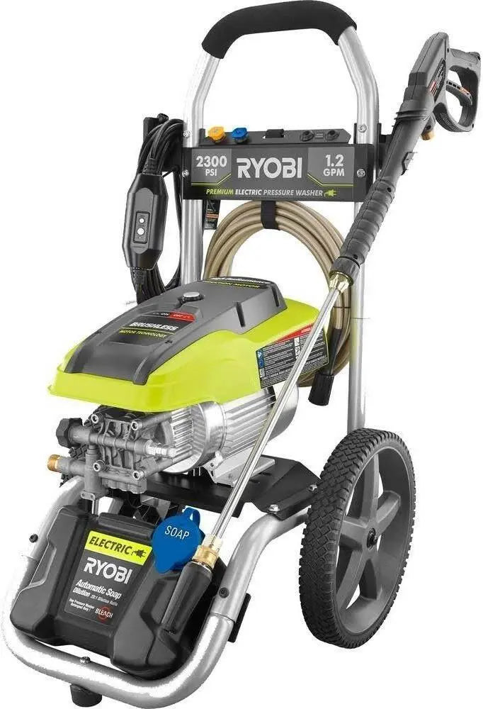 2300 PSI High-Performance Electric Pressure Washer 1.2 GPM for Home Cleaning