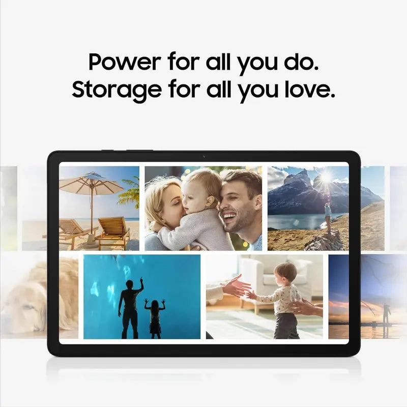 Samsung Galaxy Tab A9+ 11″ WiFi Tablet, 64GB Storage, 4GB RAM, 2023 Model Ideal for Gaming & Movies