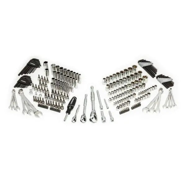 244-Piece 72-Tooth Ratchet Mechanics Tool Set with Storage Chest — 1/4″, 3/8″, and 1/2″ Drives