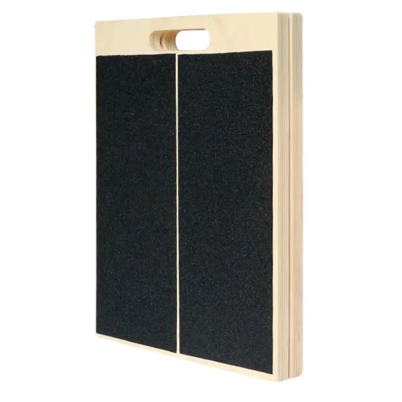 Wooden Calf Stretch Slant Board Physical Therapy Tool for Mobility & Squat Training