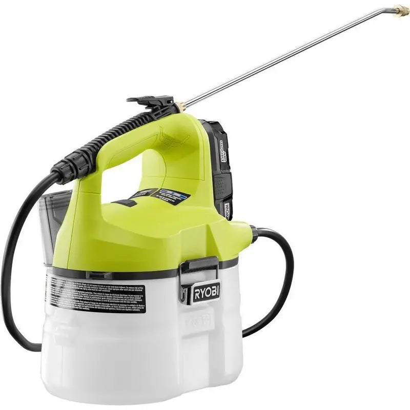 RYOBI ONE+ 18V Cordless Chemical Sprayer Lithium-Ion Powered, Lightweight & Efficient Lawn & Garden Application