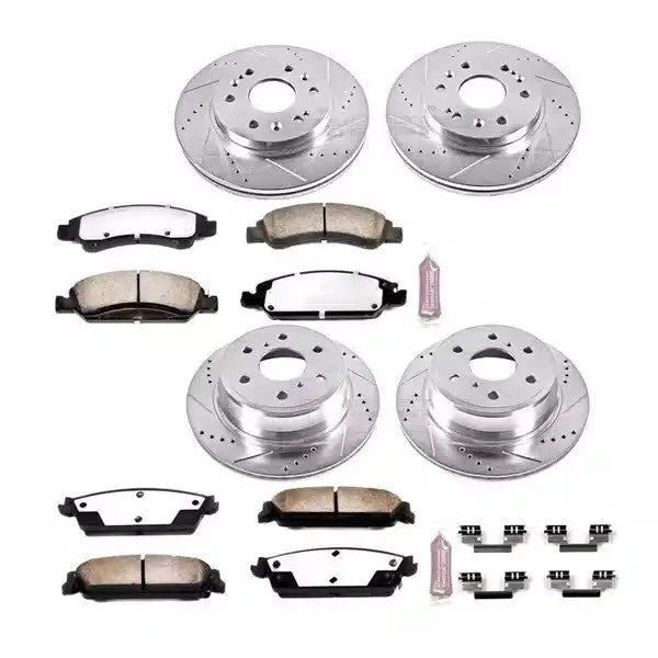 Power Stop Z36 Heavy-Duty Brake Kit for Trucks and Towing Applications