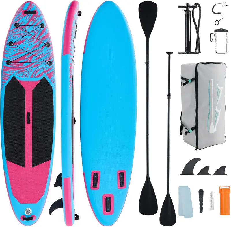 All-Level Inflatable Stand-Up Paddle Board Lightweight, Portable & Beginner-Friendly