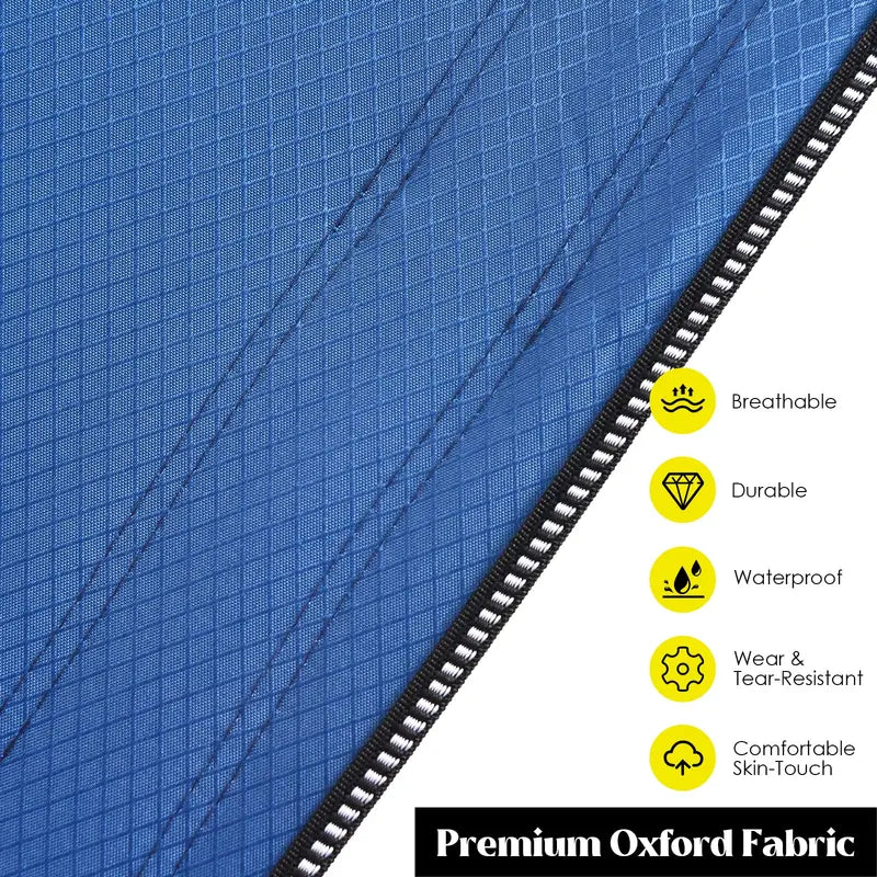 Extra-Wide Folding Camping Cot Reinforced 28.5-Inch Wide Cot Supporting Up to 882 LB