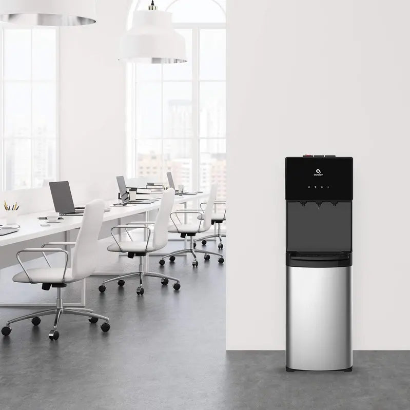 Avalon Bottom-Load Water Cooler with BioGuard Protection & Triple-Temp Dispensing