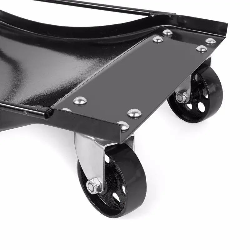 XtremepowerUS Set of 2 Pieces Tire Skates Swivel Moving Wheel Dolly Ball Skate Jack Shoplift 5.5″