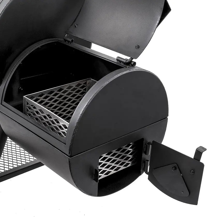 Longhorn Reverse Flow Offset Smoker Traditional Texas-Style BBQ Pit