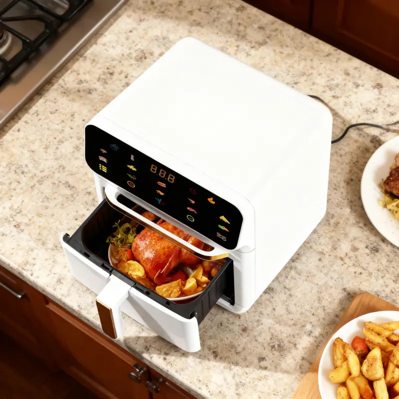 10L Touchscreen Air Fryer Oven Extra-Large Capacity Multicooker