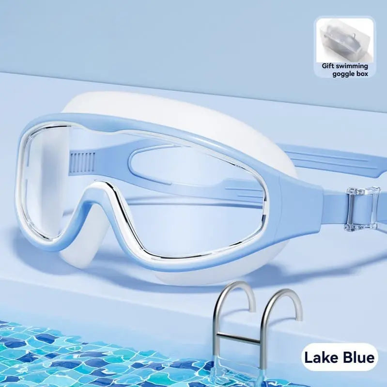 Large-Frame Anti-Fog Safety Goggles HD Lens, Adjustable Strap, Unisex Fit