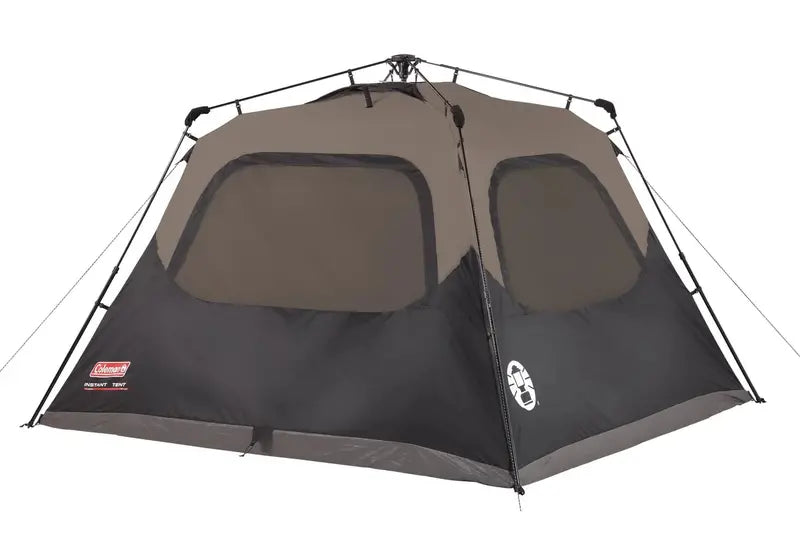 Coleman 4-Person Weatherproof Camping Tent with Instant Setup and Vented Rainfly