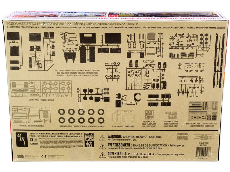 AMT AMT1272 1976 GMC General Semi Model Tractor Plastic Model Kit