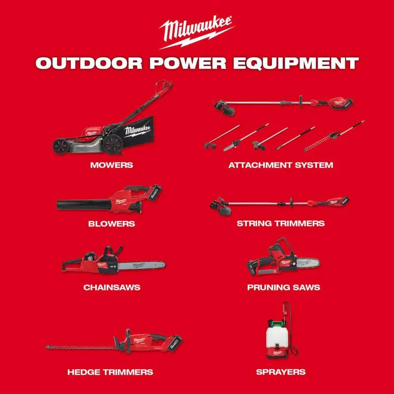 M12 FUEL 6 in. 12V Pruning Saw & 8 in. Hedge Trimmer Kit Brushless Cordless