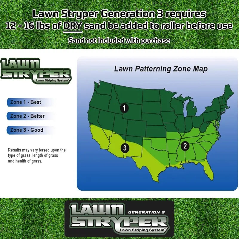 Lawn Stryper Gen 3 Lawn Striping Kit Compatible Only with Honda 2022 Inch Walk-Behind Mowers