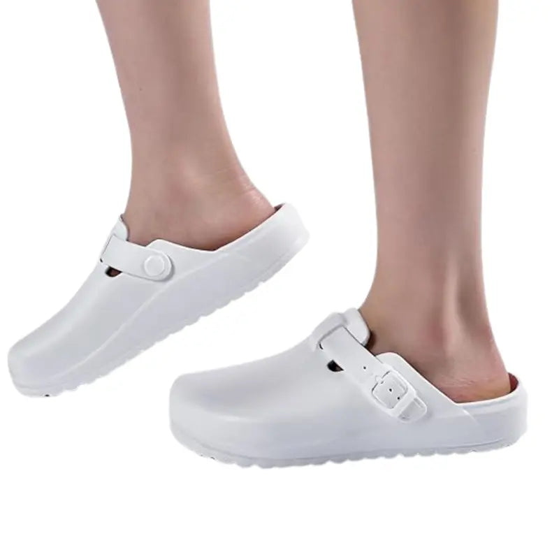 EVA Slip-On Clogs for Men and Women: Textured Sole & Adjustable Buckle