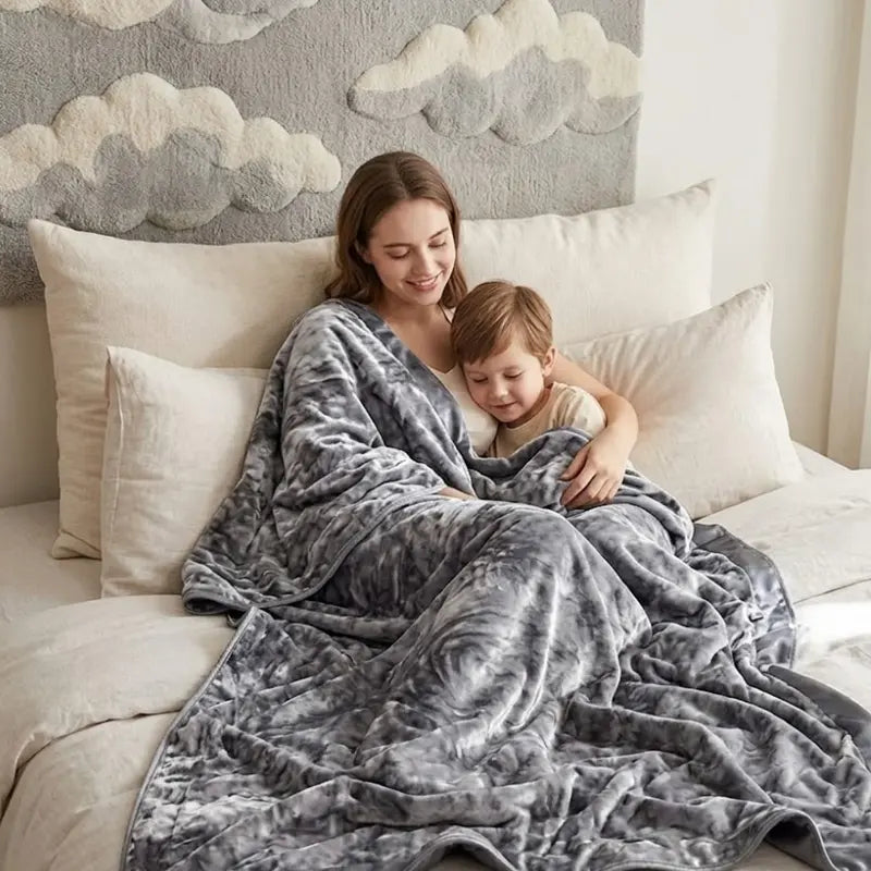 Dual-Sided Nylon Cooling Blanket Featuring Ventilated Lining and Quick-Dry Fabric