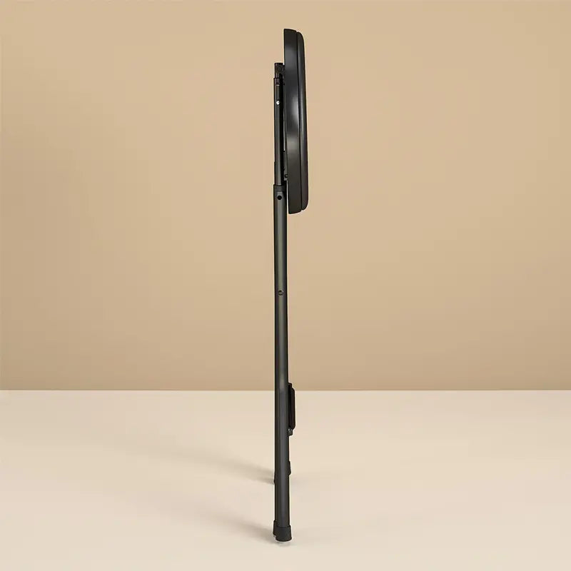 Mainstays Folding Metal Stool, Black