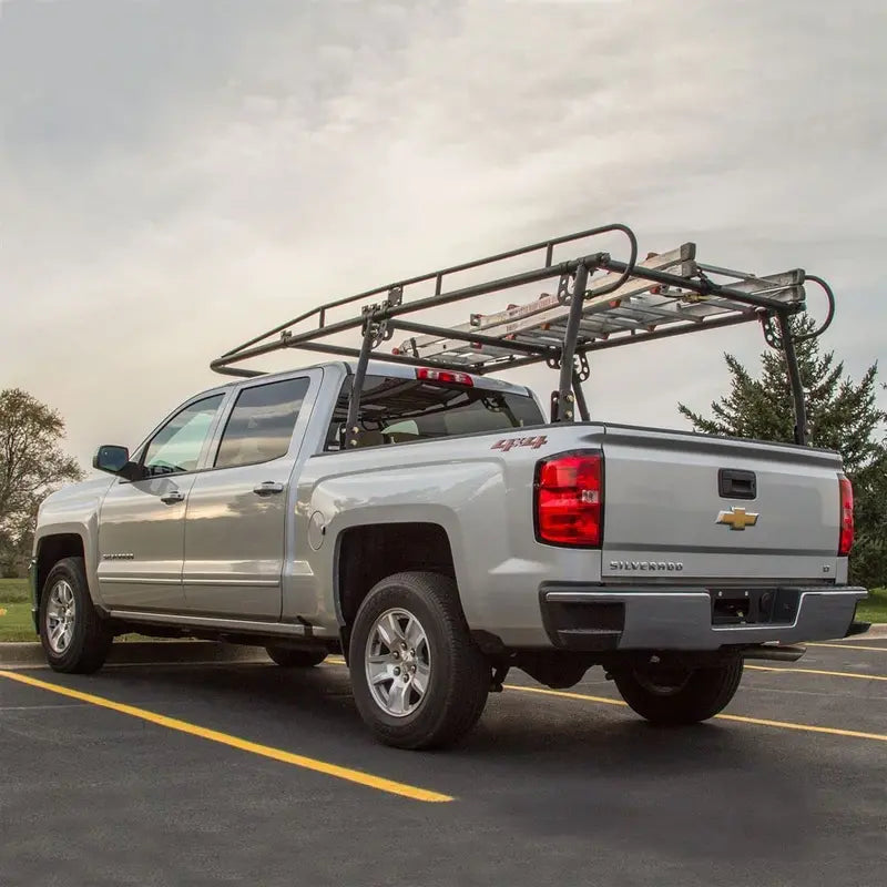 Apex UPUT-RACK-V2 Universal Over-Cab Truck Rack Adjustable Steel Roof Mount for Gear Transport